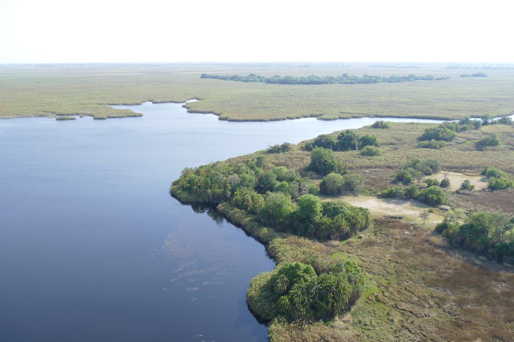 Okavangodelta in Botswana